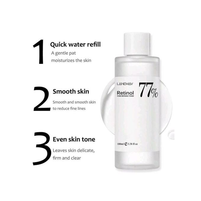 Lanemay Retionol Pore Refining Toner 77%